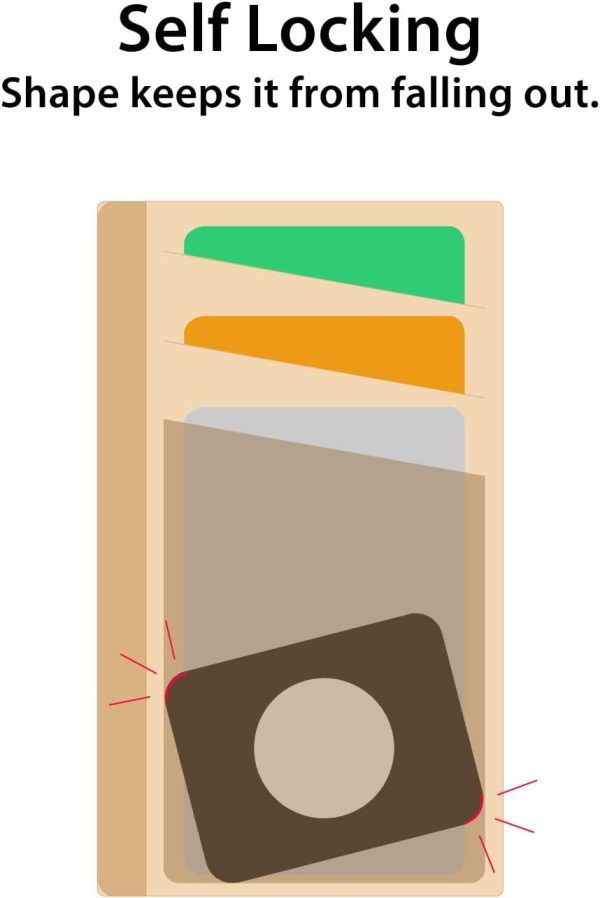 Elevation Lab TagVault™ - AirTag Wallet Holder Compact (Single) | Thin & Flexible, Stays Hidden, Patent Pending - Image 7