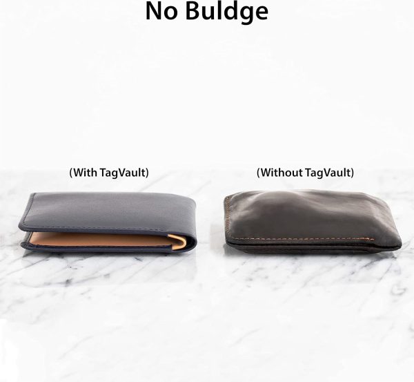 Elevation Lab TagVault™ - AirTag Wallet Holder Compact (Single) | Thin & Flexible, Stays Hidden, Patent Pending - Image 3